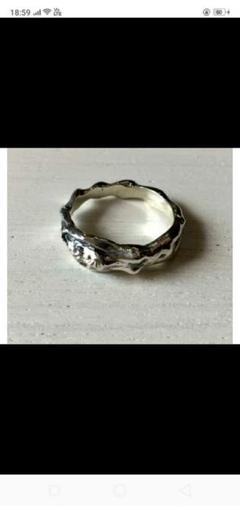 RADIALL CROME LADY PINKY RING
