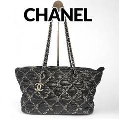 CHANEL ショルダーバッグ　パリビザンス　チェーン　キルティング　ブラックのサムネイル