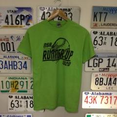 USA古着 RUNNER UP プリントTシャツ サイズM