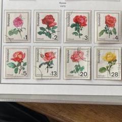 世界の花、その他の切手未使用、使用済み407枚セット。