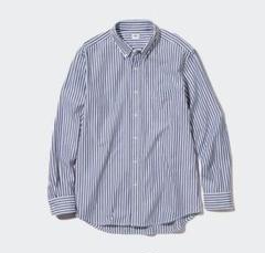 UNIQLO ストライプ ボタンダウンシャツ