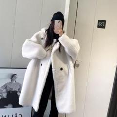 いラインアップ 大人気❤️モコモコアウター ゆったりシンプル 秋冬コーデに ジャケット・アウター