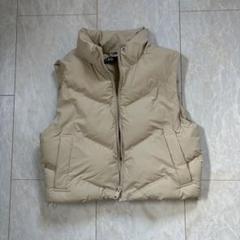 2025年最新】ZARA カラー：ベージュ系 ダウンベスト