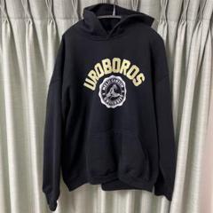 明治学院大学 スウェット パーカー フーディー　蛇　へび　黒　L スミクロ 明治学院大学 スウェット パーカー フーディー 蛇 へび 黒 L