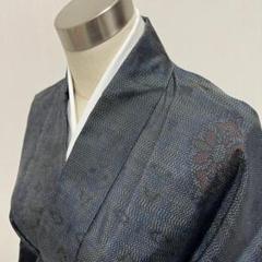 KL2717 大島紬 身丈157cm 着物 正絹