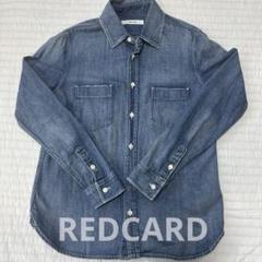 RED CARD レッドカード◇デニムシャツ◇ダンガリーシャツ◇サイズ0