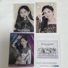 モーニング娘。'24 櫻井梨央 モバガチャSR アクリルスタンド 櫻井梨央 Flower ver. クリアカード モバガチャ トレカ