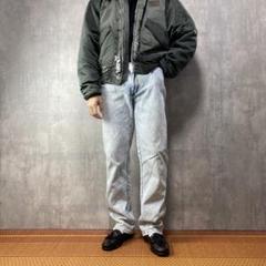 RUSTLERラスラーブリーチデニムパンツストレートUSA製ジーパンジーンズ