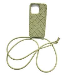 Y2505-144【美品】ボッテガヴェネタ スマホショルダー ライトグリーン Y2505-144【美品】ボッテガヴェネタ スマホショルダー ライト