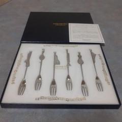 MIKIMOTO 真珠 パール付き 楽器モチーフ フォーク 6本 - メルカリ