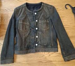 プラダ　ジャケット　ノーカラージャケット　ブルゾン　デニムジャケット　Gジャン PRADA プラダ デニムジャケット GFB297 12O0 レディース