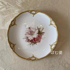 ☆おまとめ【金彩 花絵／皿 2枚】①KPMベルリン②アレン