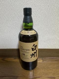 [レア]白州18年　ホログラムシール付き サントリー 白州 18年 シングルモルト 新カートン 箱付