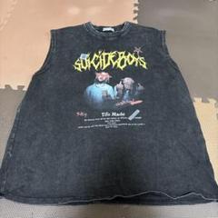 SUICIDEBOYS グラフィック タンクトップ XL ブラック