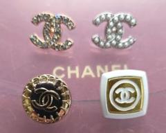 CHANEL ボタン 4個セット