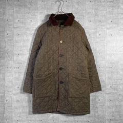 MACKINTOSH ツイード キルティング ジャケット L ブラウン フード付