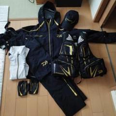 Daiwa トーナメントウェアセット 黒/金 Daiwa トーナメントウェアセット 黒/金