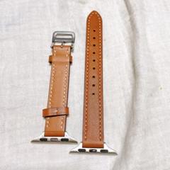 【38/40/41mm】本革 AppleWatch用バンド・ベルト ブラウン