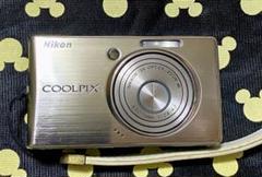 Nikonニコン　COOLPIX S510 グレー専用本革ケース付き(ホワイト) Nikonニコン COOLPIX S510 グレー専用本革ケース付き(ホワイト