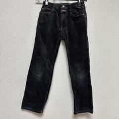 MILDCLUB ブラック コーデュロイ ロングパンツ　130 ウエストゴム
