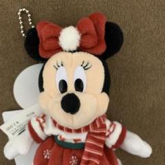 ディズニー クリスマス 2024 ミッキー ミニー ぬいぐるみバッジ