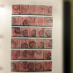 超!貴重な大正絵はがき究極の使用済切手貼 使用済切手 大正時代 コレクション 55枚 - メルカリ