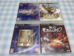 PS3 戦国無双３Z・戦国無双３ Empires・三國無双６・無双OROCHI２