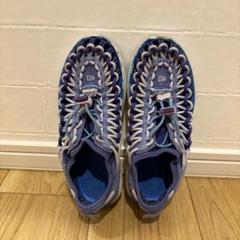 KEEN ユニーク　ブルー系 21cm