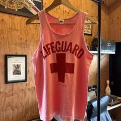 LIFEGUARDタンクトップ ピンク Cape Cod