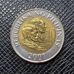 3872【フィリピン】コイン　10ペソ　バイメタル　硬貨　20枚セット 2025年最新】10ペソの人気アイテム - メルカリ