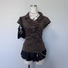 フェアリーコア y2k tops itimi ❥ 平成ギャル coquette y2k平成ギャル グランジ レースキャミ NANA coquetteダークコア