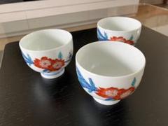 今泉今右衛門　赤絵　丸紋鉢　口径20.6㎝　東さ7-0522① 今泉今右衛門 赤絵 丸紋鉢 口径20.6㎝ 東さ7-0522①