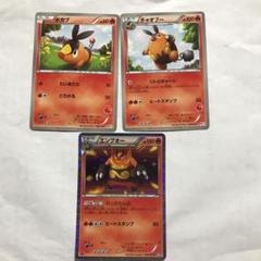 ポケモンカード ポカブ 進化ライン AR 各10枚 30枚セット まとめ売り ポケモンカード ミジュマル 進化ライン AR 各10枚 30枚セット