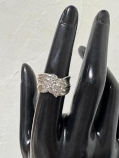 Pt900 プラチナ ダイヤモンドリング 指輪 12号 9.12g 1.03ct