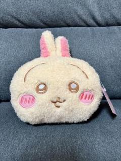 ちいかわ うさぎ ふわふわフェイスポシェット