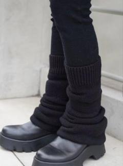 Deuxieme Classe CARIAGGI カシミヤレッグウォーマー未使用 未使用☆ドゥーズィエムクラス☆CARIAGGIカシミヤ レッグ