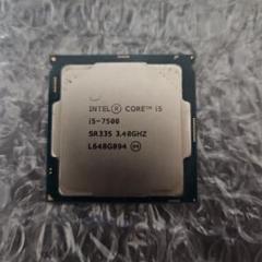 【動作品】Intel Core i5-7500
