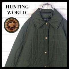 HUNTING WORLD キルティングジャケット ニット袖 R-5444