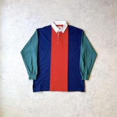 古着 90s DIPLOMAT クレイジー パターン 開襟 コットン パジャマ