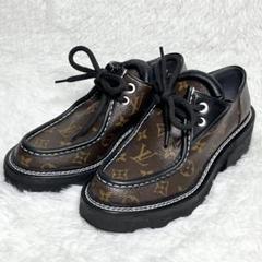 美品 ルイ・ヴィトン ローファー MA1129 サイズ37 1/2 24.5