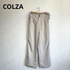 COLZA コルザ サイドリボンパンツ バックゴム ベージュ S