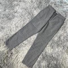 ✨美品✨ a.v.v アーヴェヴェ ストレッチカジュアルパンツ チェック柄 M