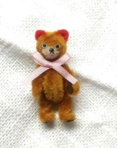 テディベア　くま　モールベア　ミニチュア　舌だし