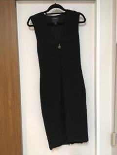 ヴェルサーチェ☆ノースリーブ メデューサワンピース ヴェルサーチVERSACE JEANS COUTUREノースリーブワンピース42