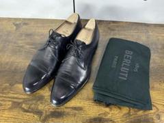 美品　Berluti ガスパール ストレートチップ パティーヌレザーシューズ8