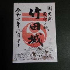 竹田城　令和７年　限定　手書き　特別御城印　完売品 2025年最新】限定御城印の人気アイテム - メルカリ