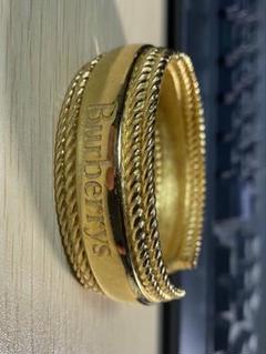 美品　BURBERYS バーバリー　ブレスレット　バングル　ヴィンテージ BURBERRY - Burberry バーバリー ヴィンテージ ブレスレットの