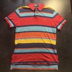 PolobyRalphLauren 半袖カスタムフィットボーダーポロシャツ M