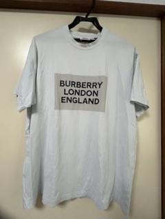 BURBERRY ロゴ Tシャツ 水色