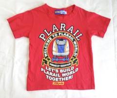 PLARAIL★プラレール★半袖Tシャツ★E7系かがやき★赤系★100